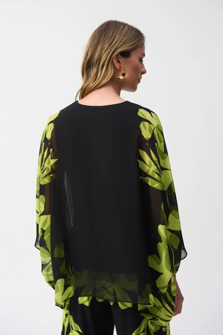 BLUSA NEGRA ESTAMPADA 251147
