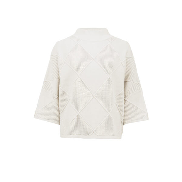 SUÉTER ROSA/BLANCO 253943