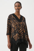 BLUSA CAFÉ ANIMAL PRINT 264227