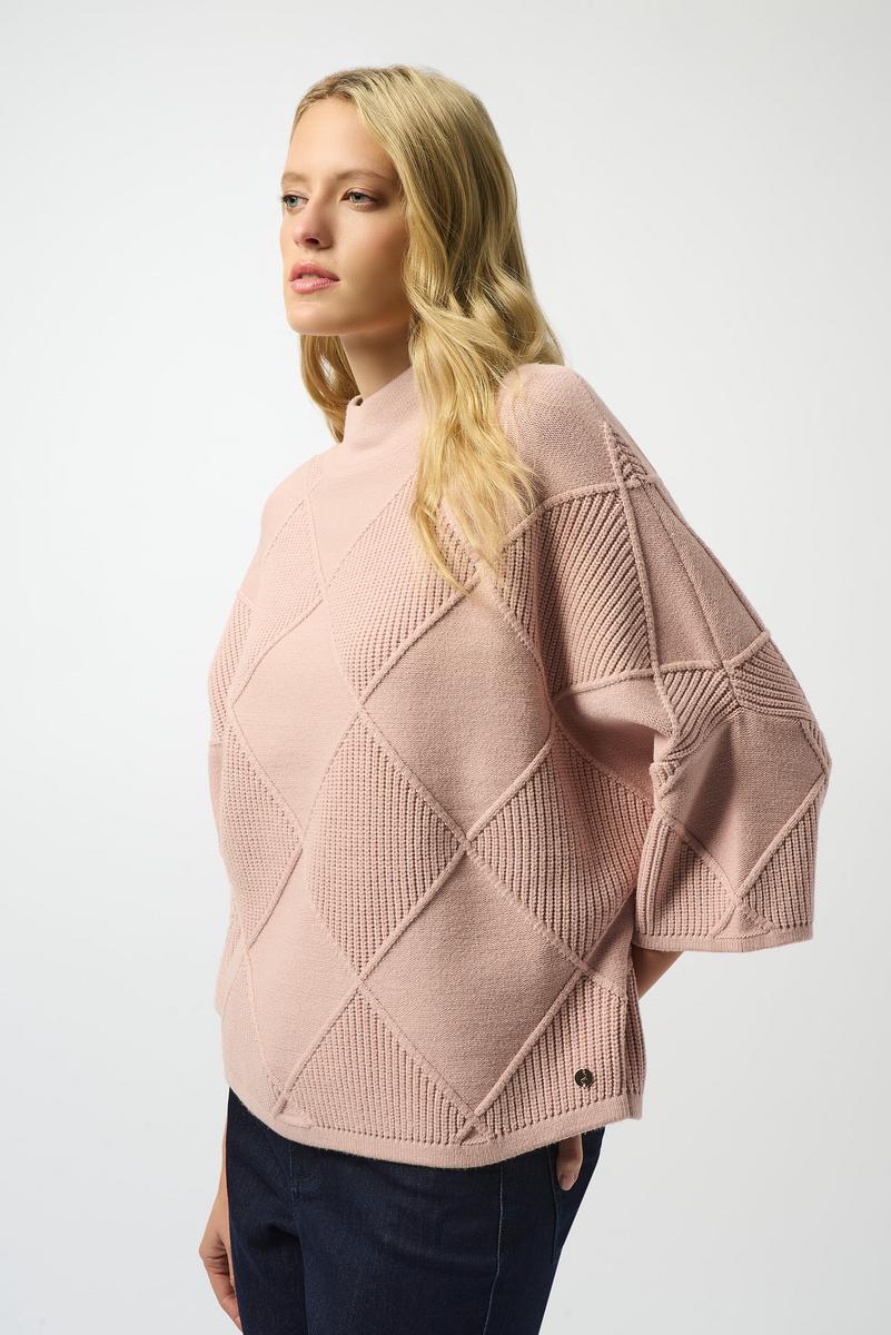 SUÉTER ROSA/BLANCO 253943