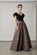 VESTIDO LARGO NEGRO 57456