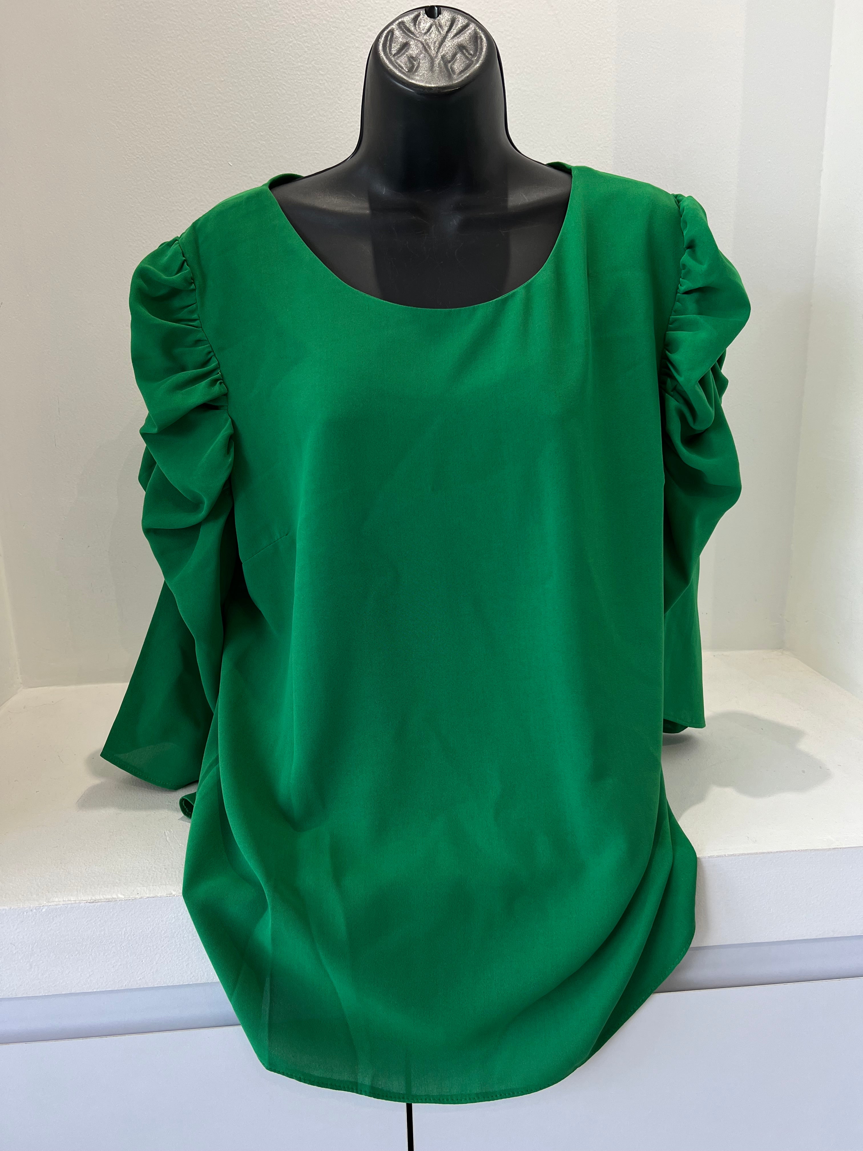 BLUSA VERDE/NEGRO/AZUL MARINO