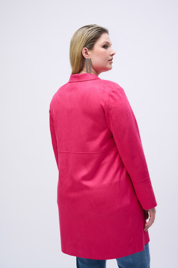 SACO ROSA/BEIGE GAMUZA 251941