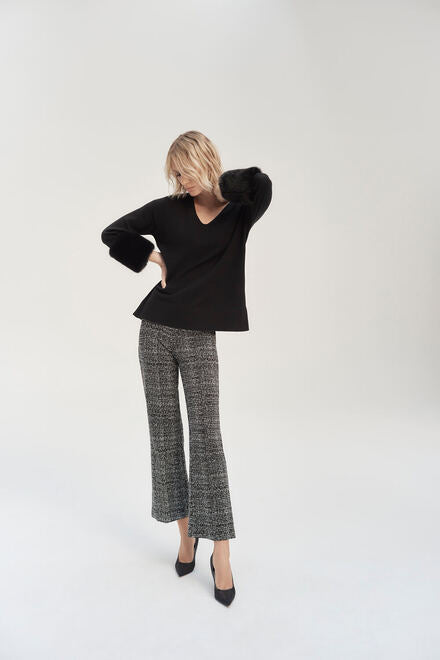 PANTALÓN PRINT PIERNA CAMPANA 243047