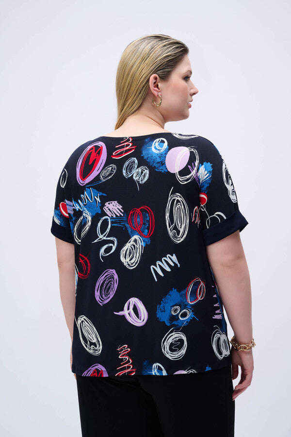 BLUSA MARINO ESTAMPADA 251132