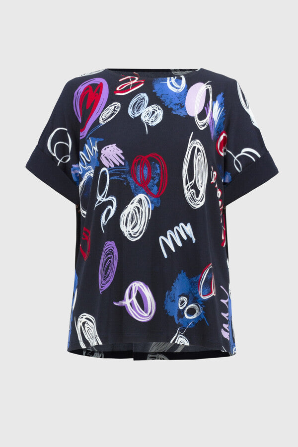 BLUSA MARINO ESTAMPADA 251132