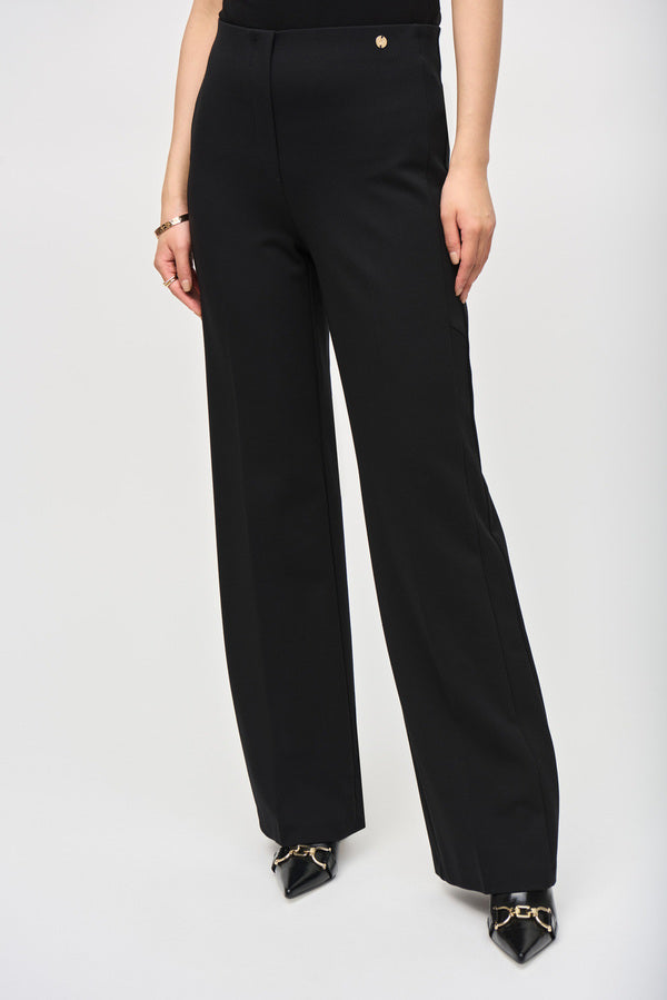 PANTALÓN NEGRO/BLANCO PALAZZO 243118