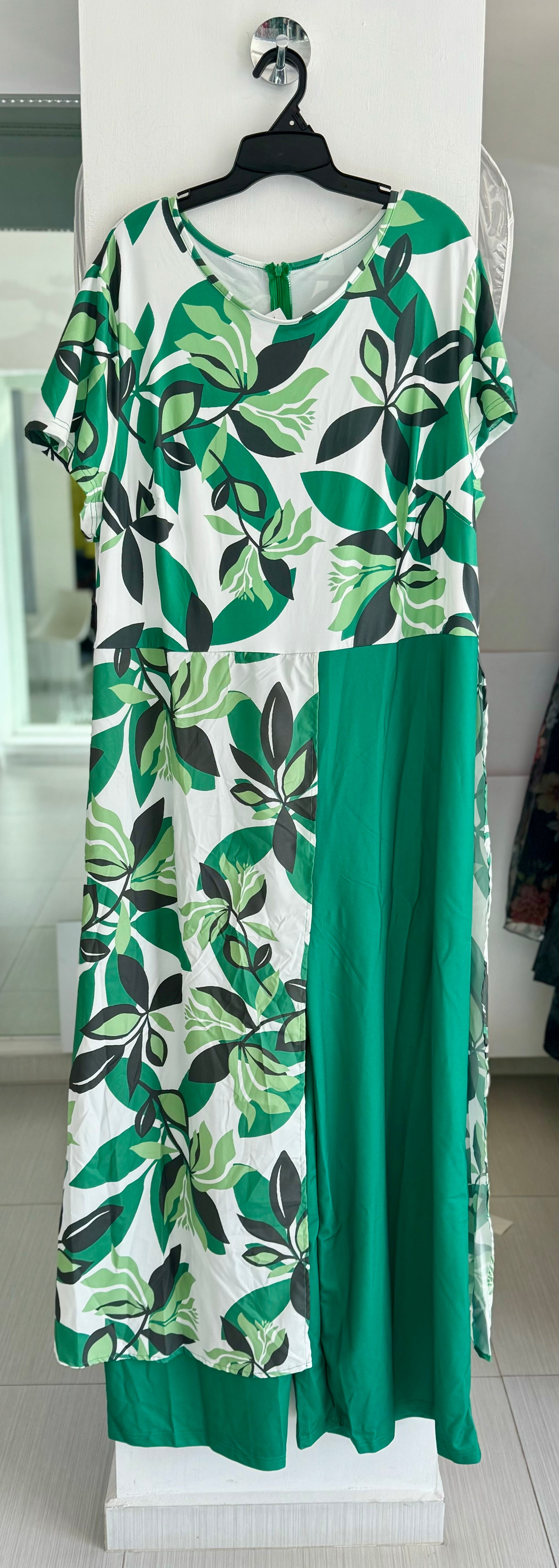 JUMPSUIT VERDE ESTAMPADO JVE01