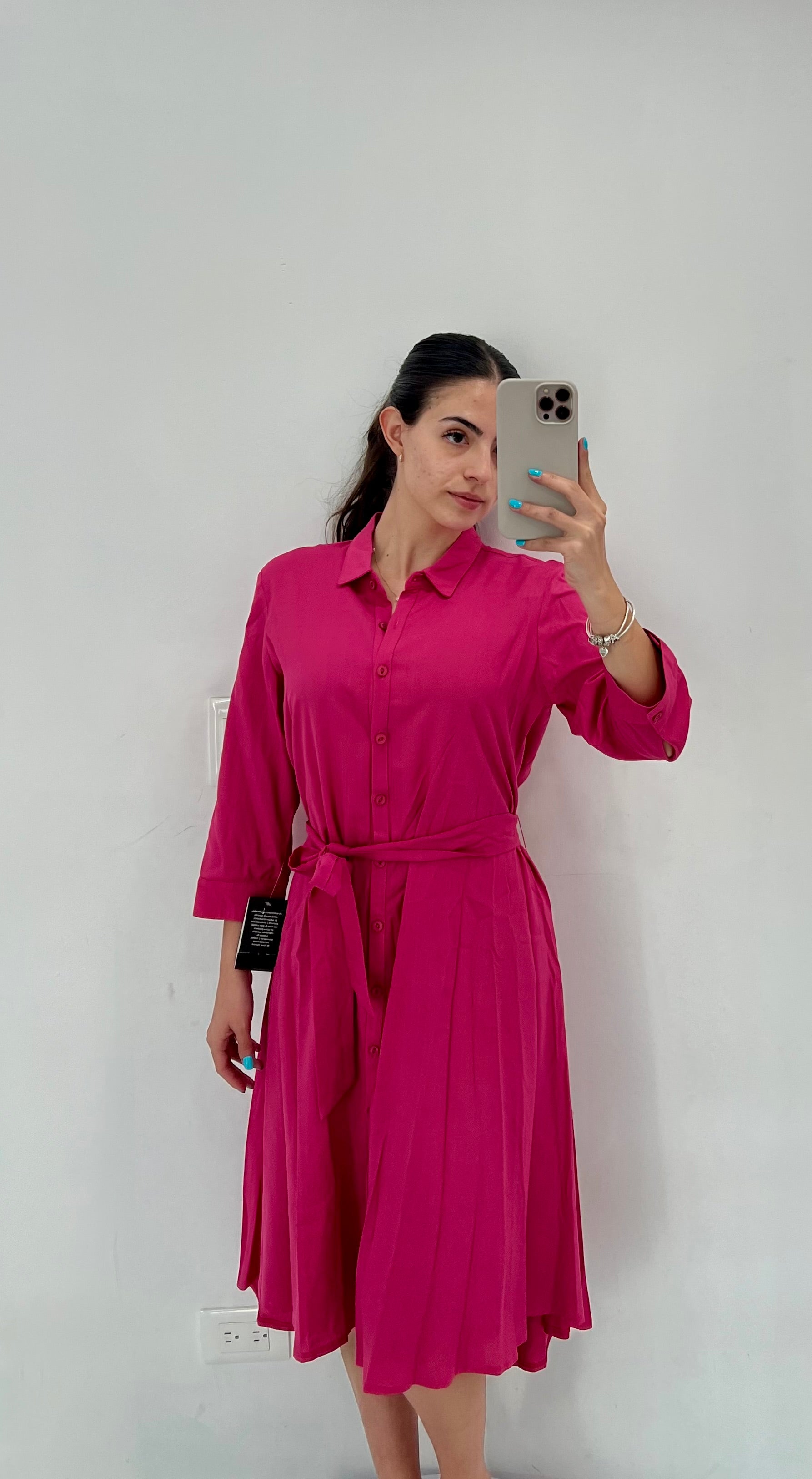 VESTIDO CORTO LIMÓN/ROSA/FIUSCHA L35353