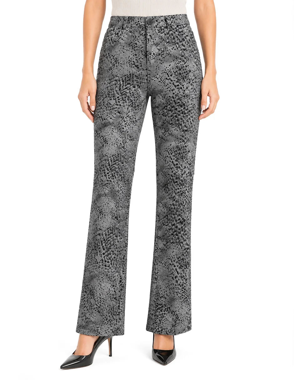 PANTALÓN GRIS ESTAMPADO 226599