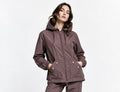 CHAQUETA GABARDINA REVERSIBLE ROSA/CAFE LJ25206