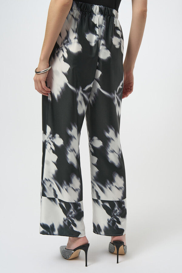 PANTALÓN NEGRO ESTAMPADO 254081