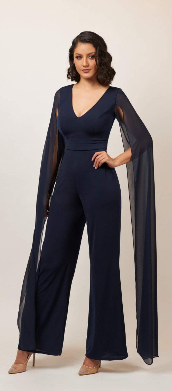 JUMPSUIT GASA NEGRO/MARINO/BUGAMBILIA