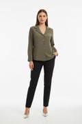 BLUSA VERDE OLIVO 2560