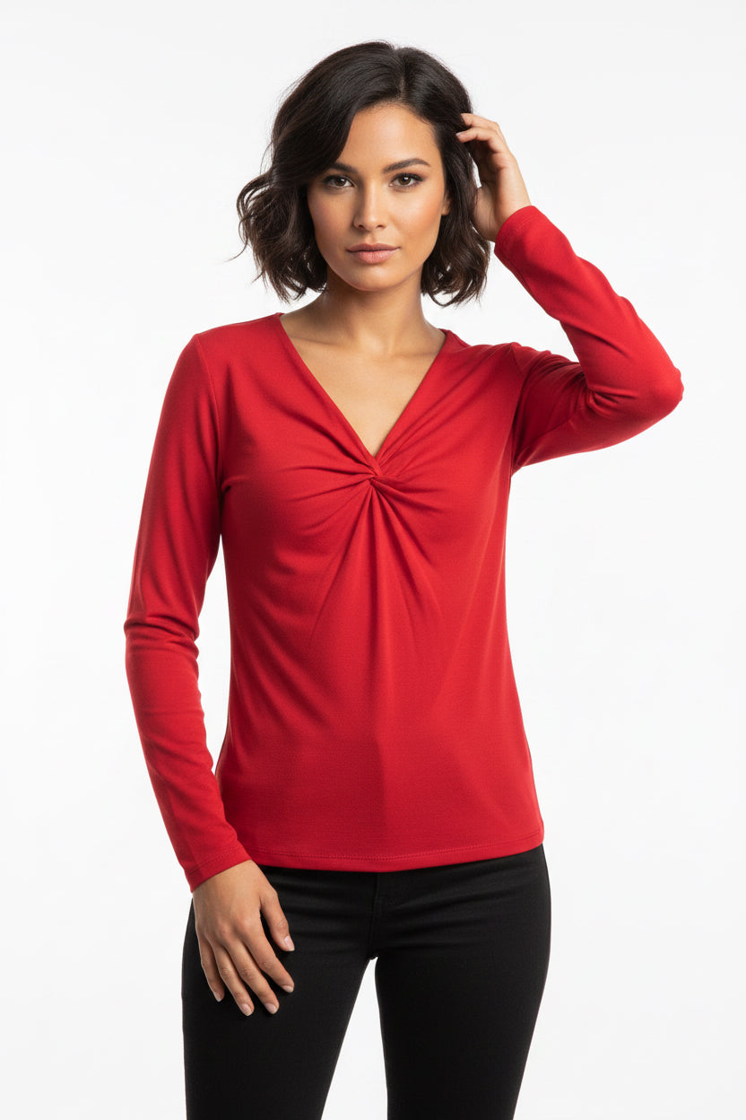 BLUSA ROJA 2618