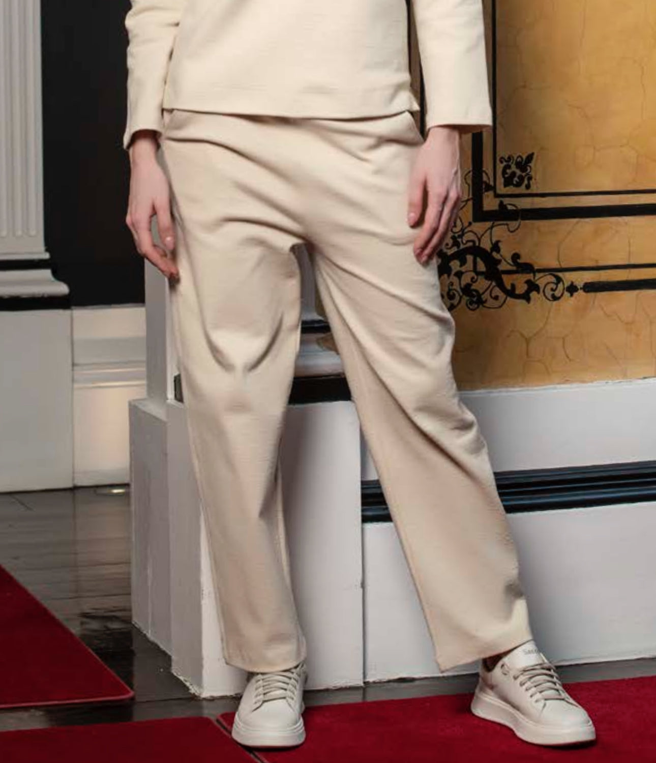 PANTALÓN BEIGE 01303