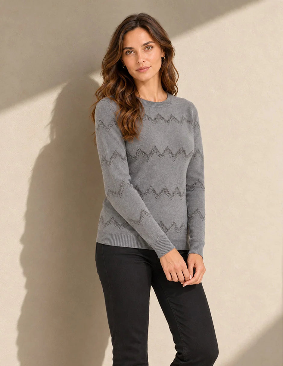 SUÉTER VINO/GRIS 226881