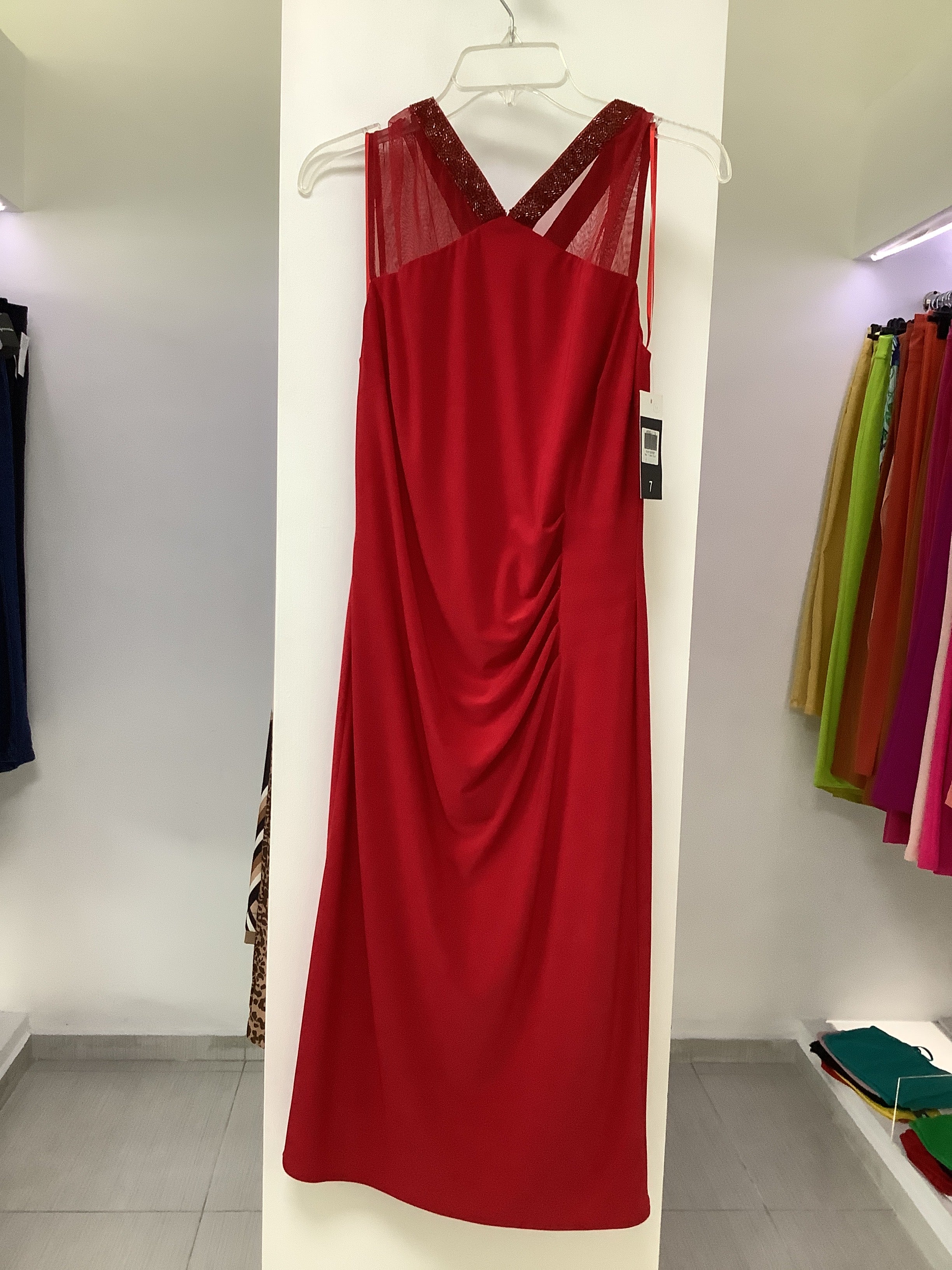 VESTIDO ROJO 713