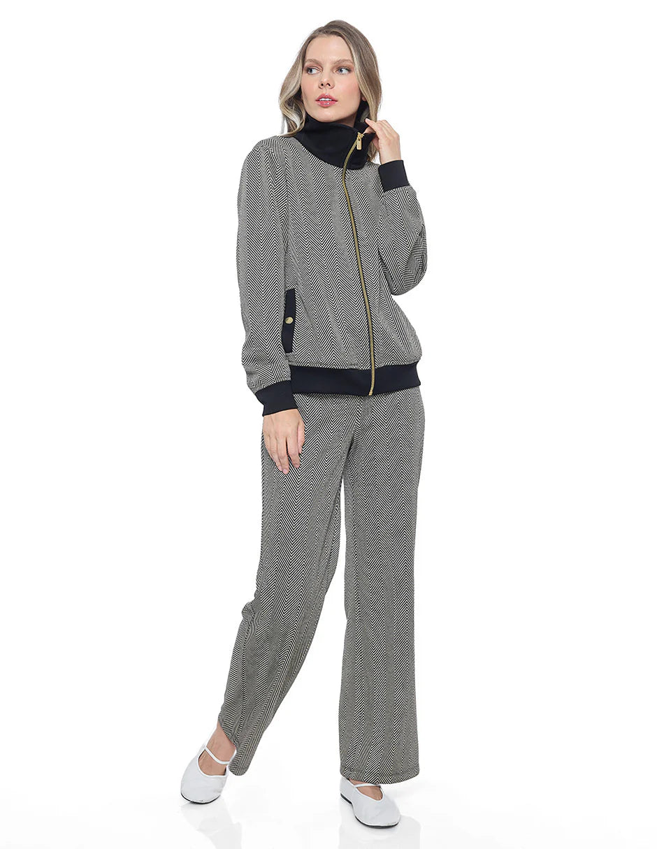 PANTALÓN PANTS NEGRO COMBINADO 225746