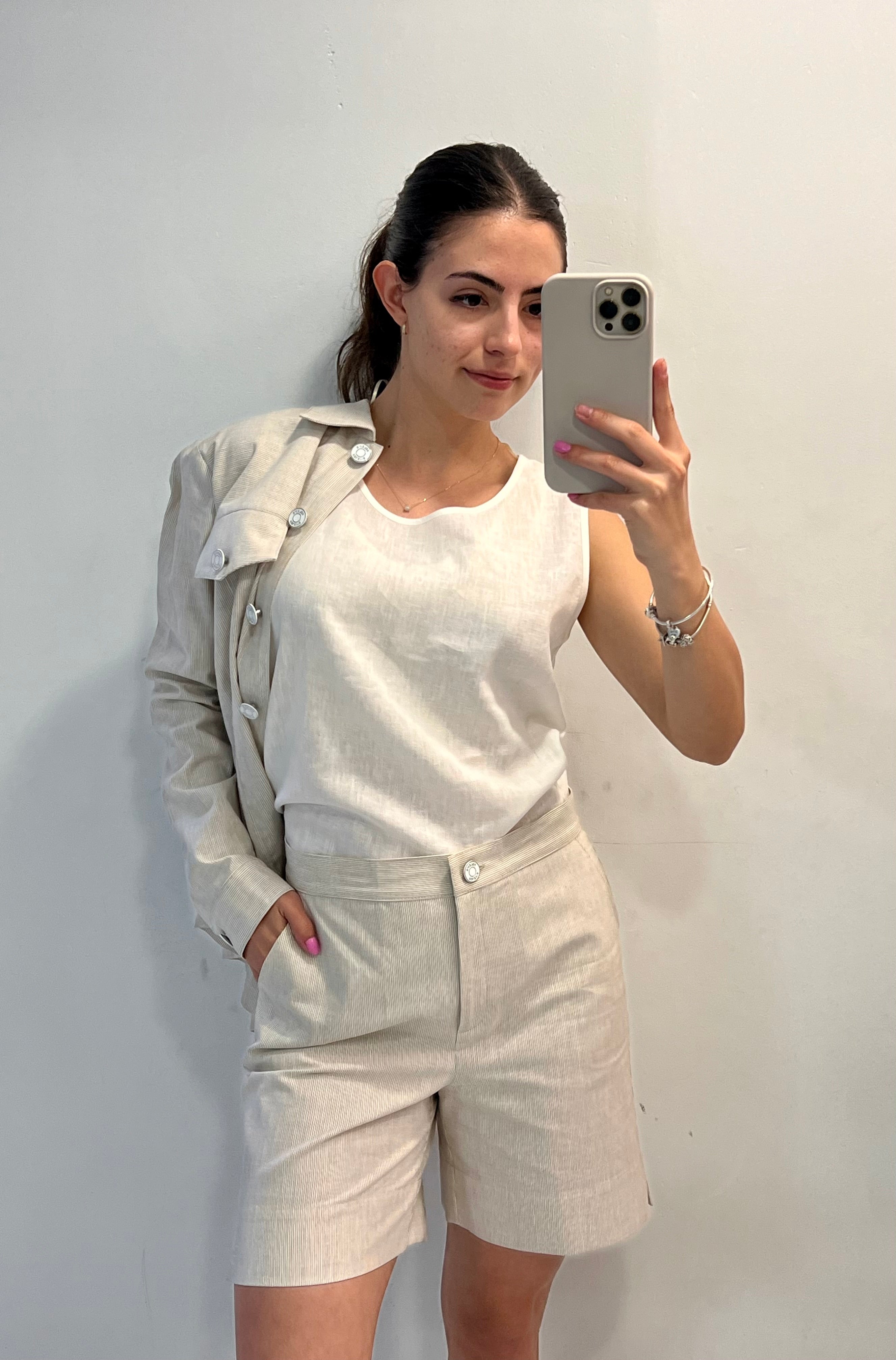 SHORT BEIGE KAELA 124264