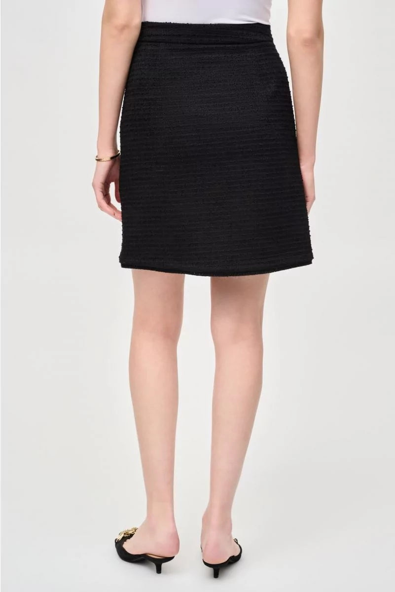 FALDA CORTA TEJIDO NEGRO 243270