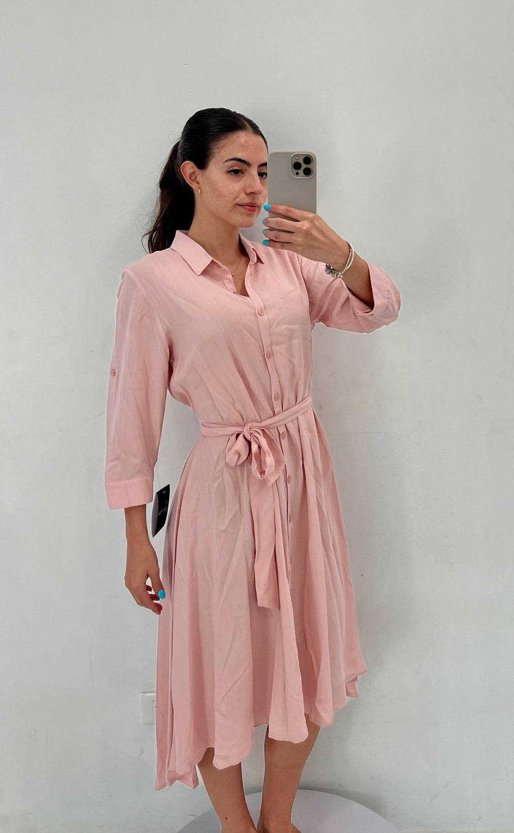 VESTIDO CORTO LIMÓN/ROSA/FIUSCHA L35353