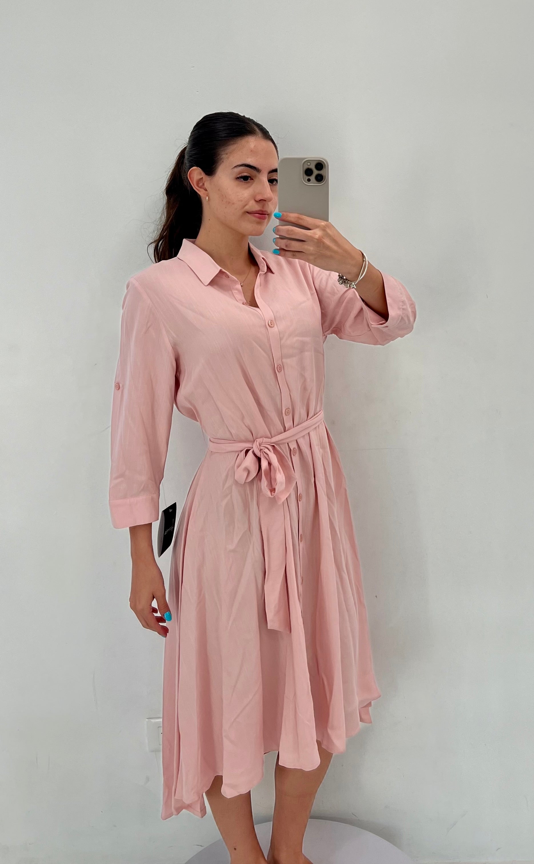VESTIDO CORTO LIMÓN/ROSA/FIUSCHA L35353