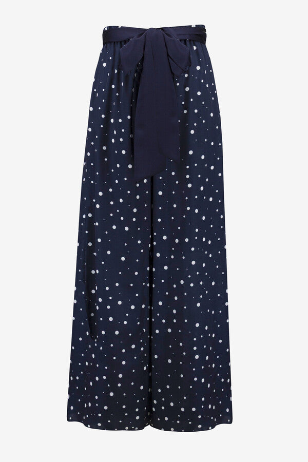 PANTALÓN MARINO ESTAMPADO 261772