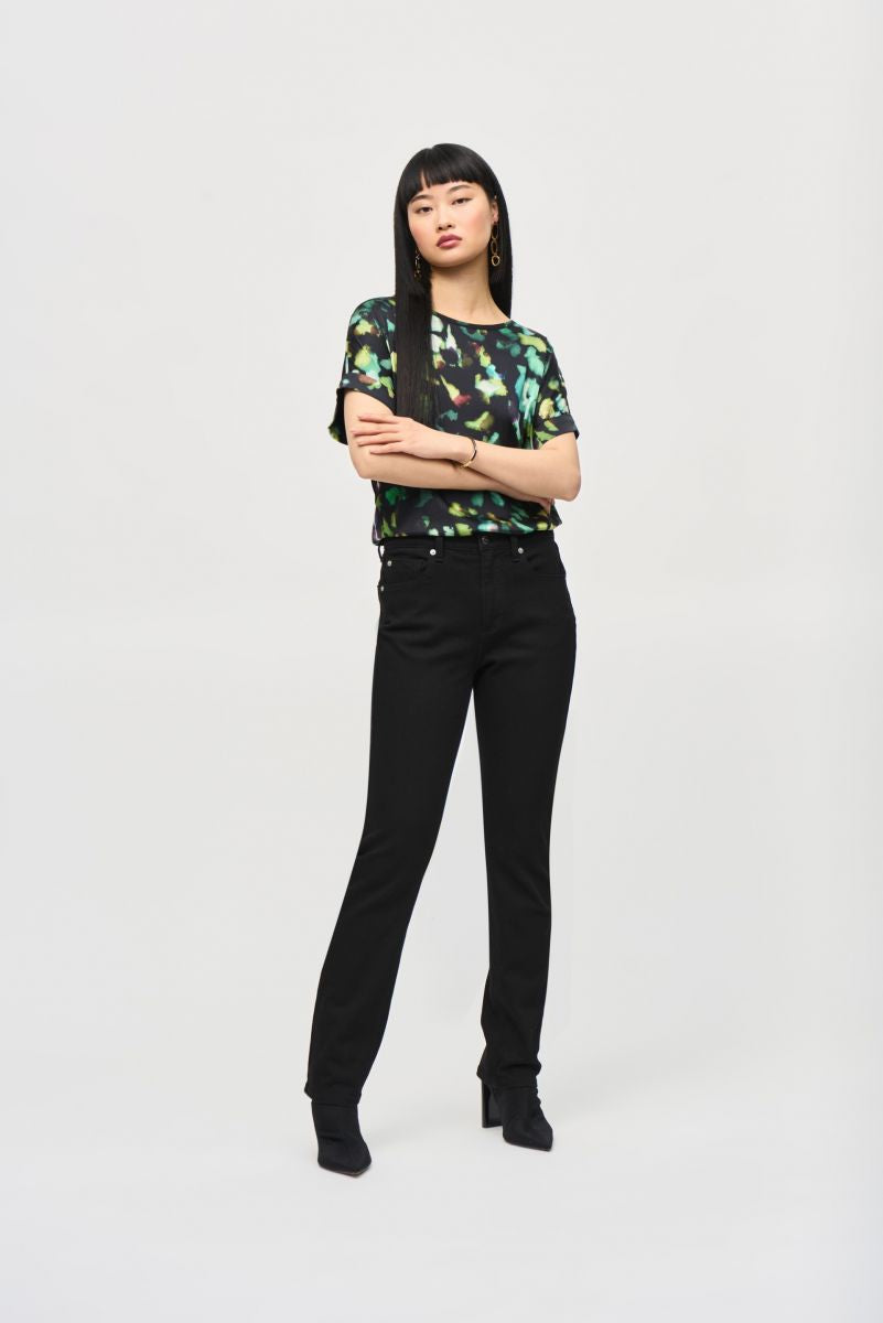BLUSA NEGRA ESTAMPADA 243938