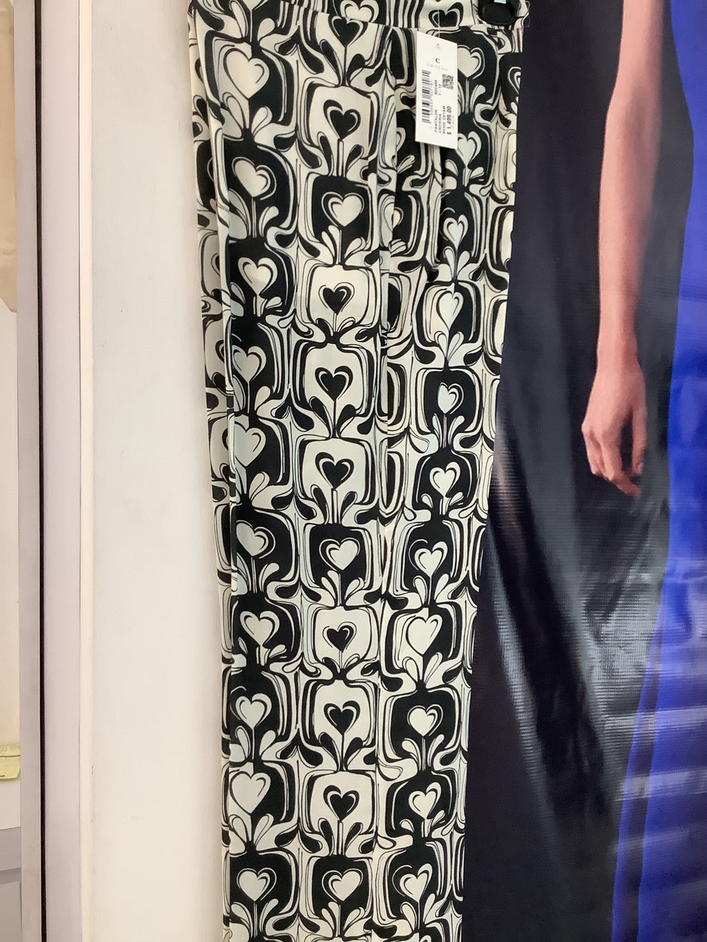 PANTALÓN BEIGE ESTAMPADO R22459