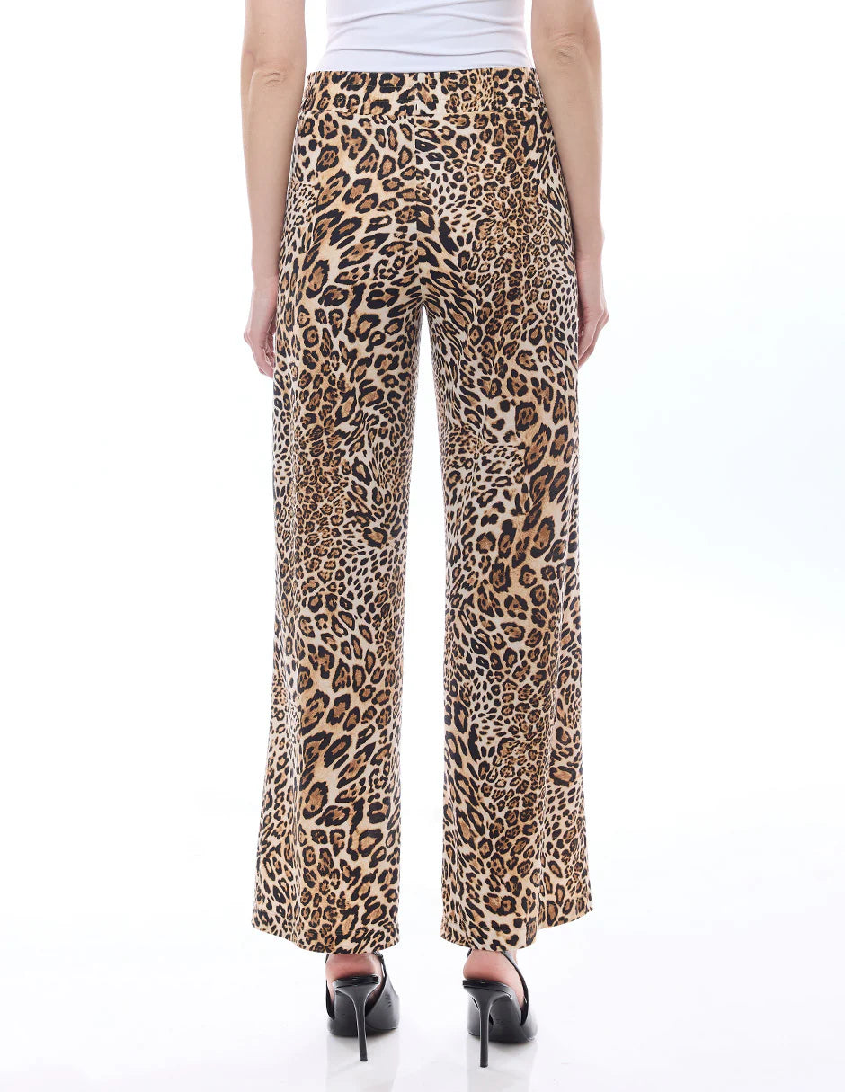 PANTALÓN BEIGE ANIMAL PRINT 225170