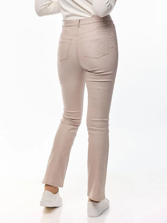 PANTALÓN BEIGE ESTAMPADO ANIMAL PRINT 224818