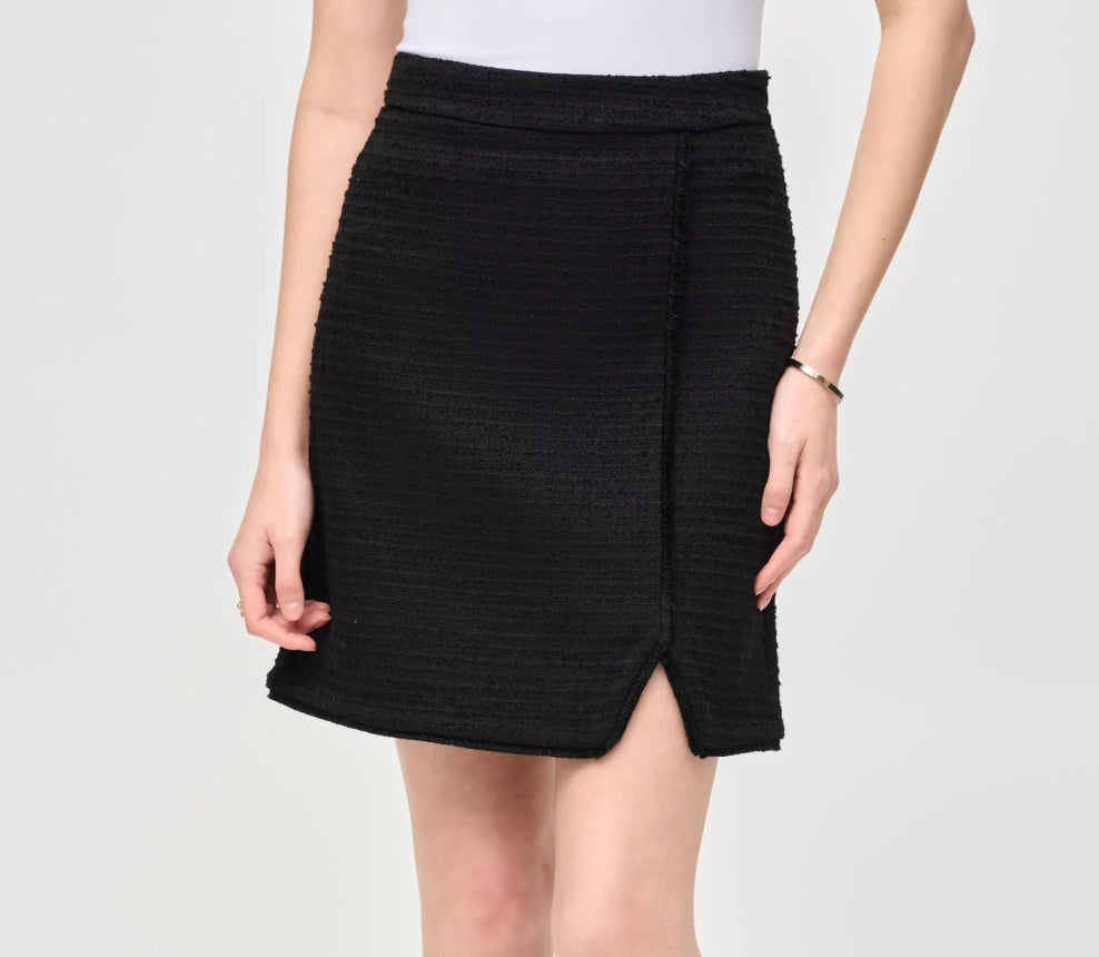 FALDA CORTA TEJIDO NEGRO 243270