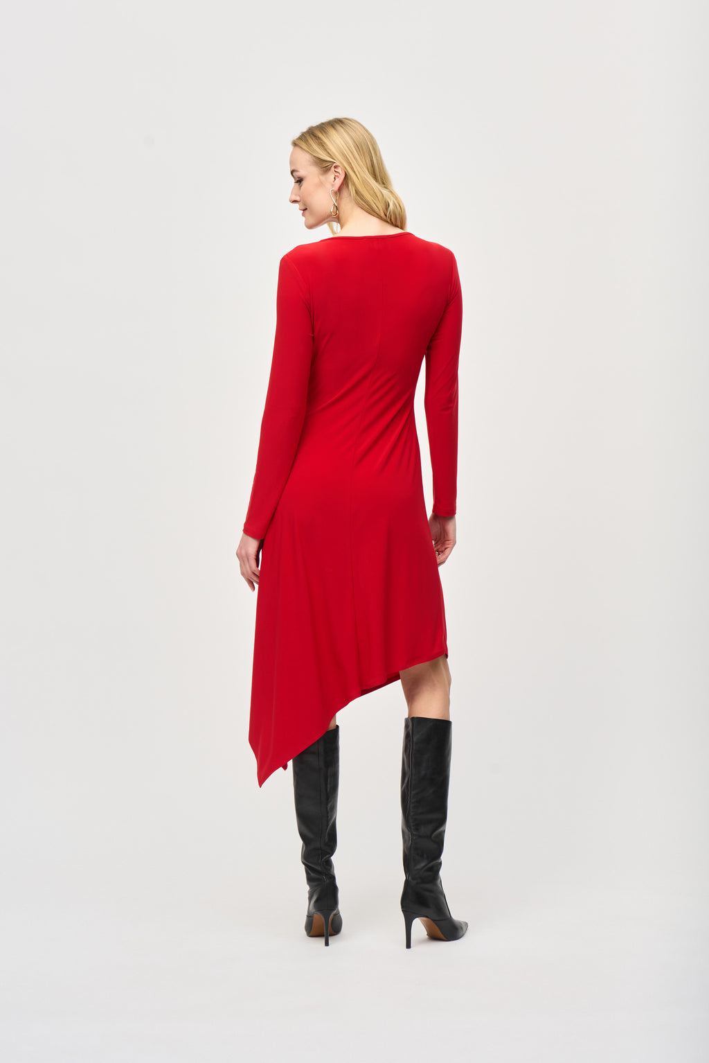 VESTIDO MIDI ROJO/BUGAMBILIA 243153