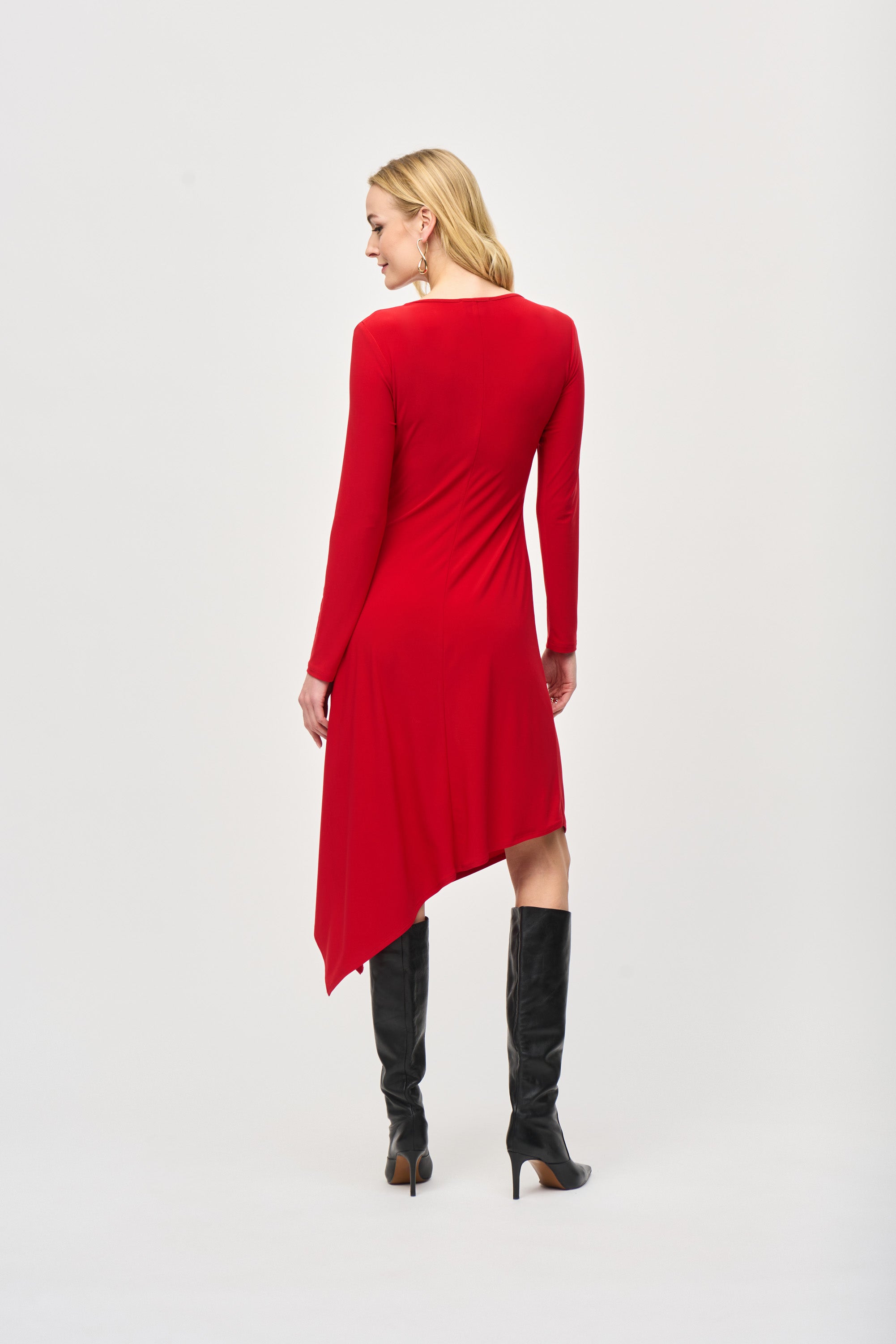 VESTIDO MIDI ROJO/BUGAMBILIA 243153