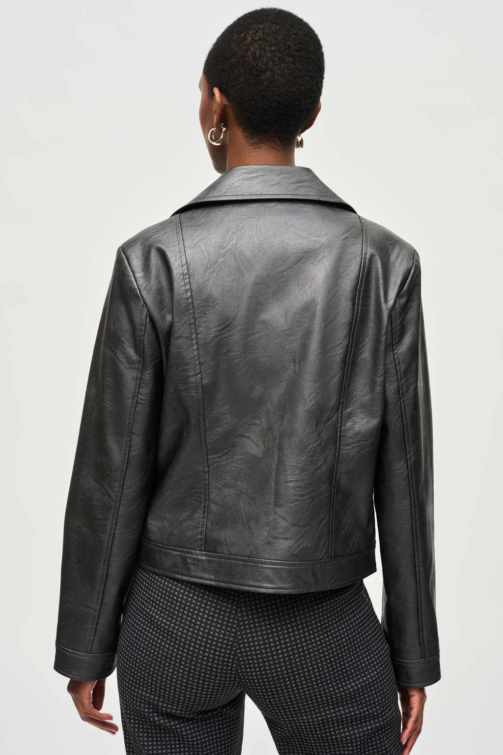 CHAQUETA PIEL VERDE/COBRE/UVA/NEGRO 234902F24