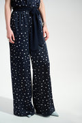 PANTALÓN MARINO ESTAMPADO 261772