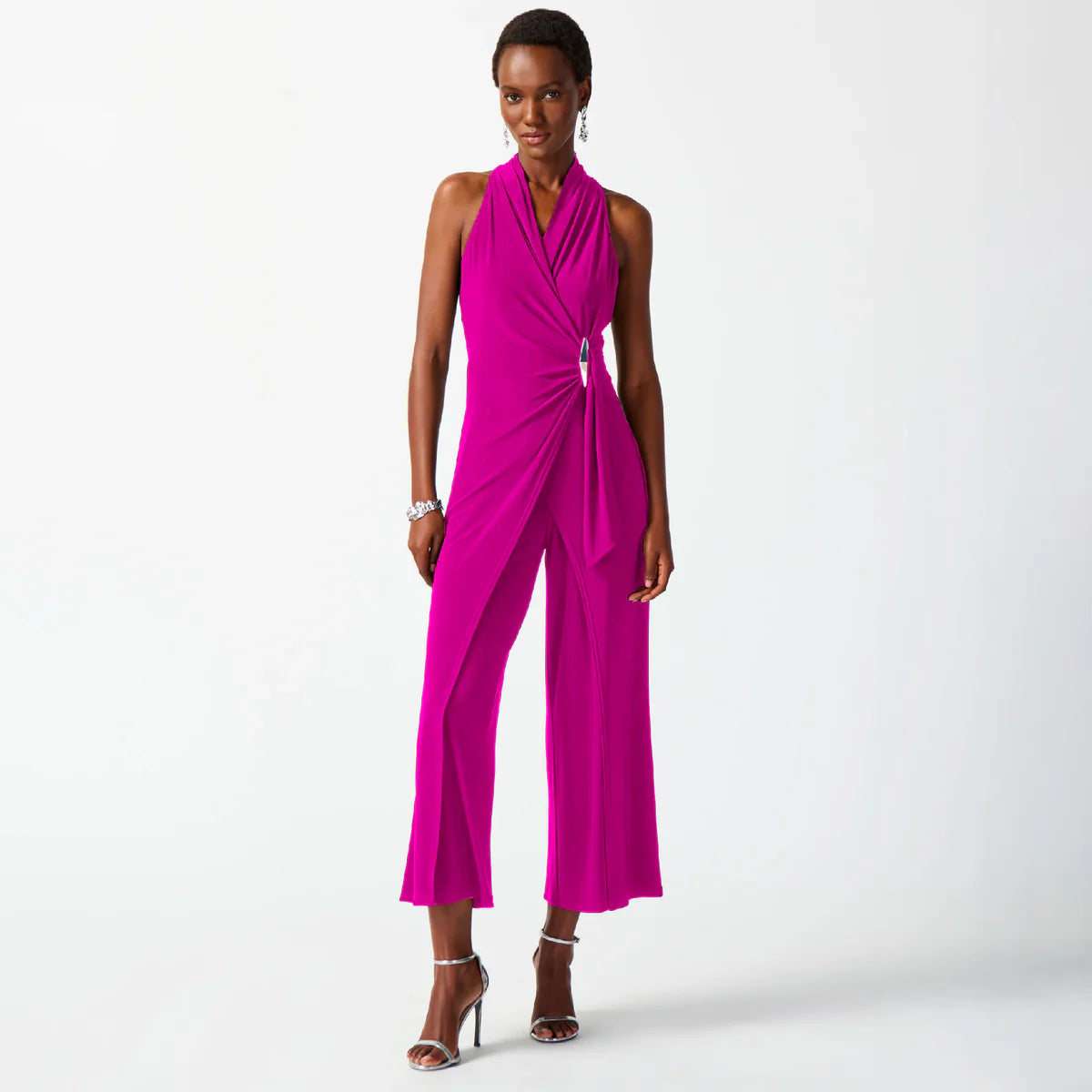 JUMPSUIT AZUL/ROSA HERRAJE EN CINTURA 242197