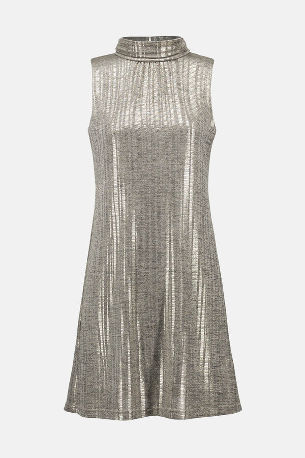 VESTIDO CORTO ORO 252216