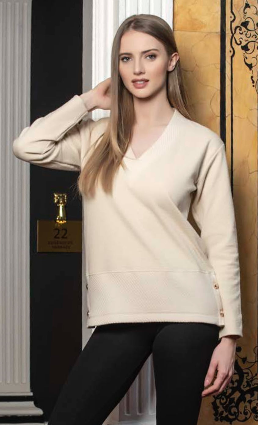 SUÉTER BEIGE 01299