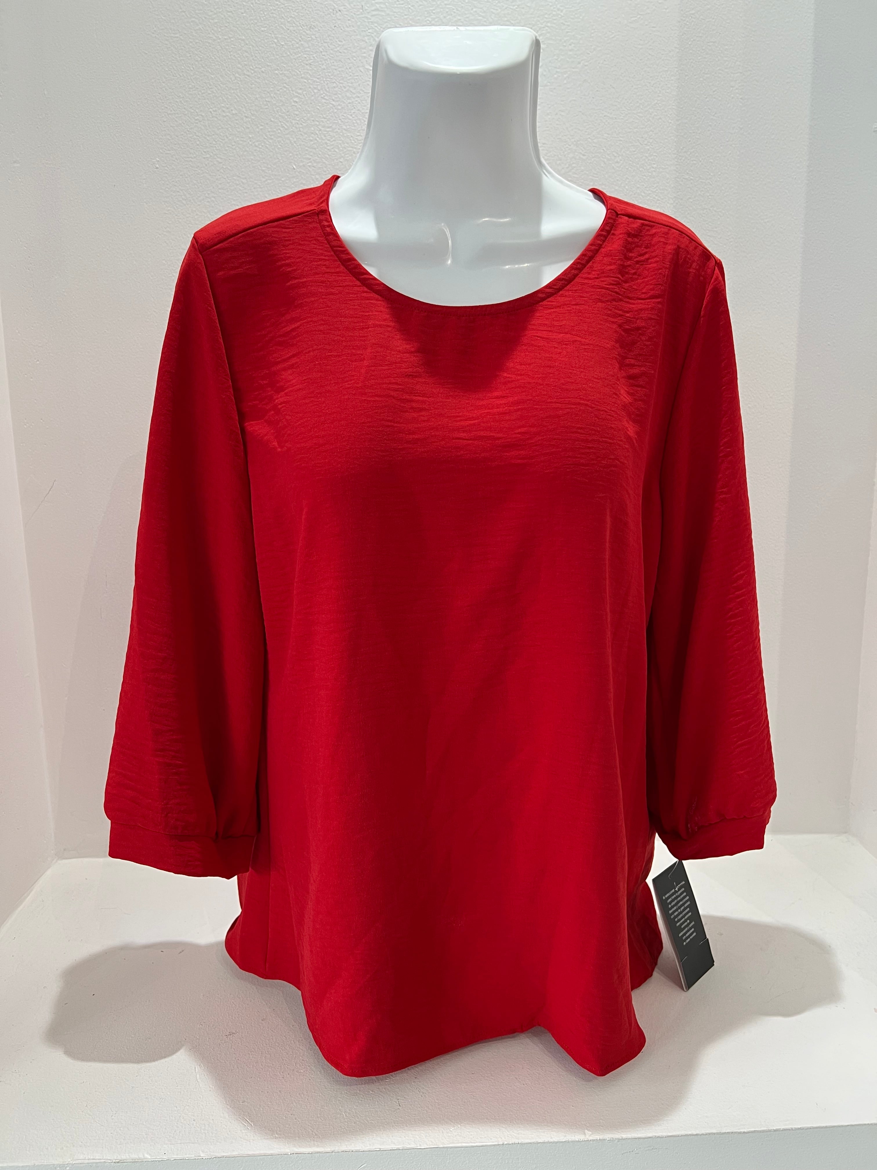 BLUSA AZUL REY / ROSA / ROJO / VERDE