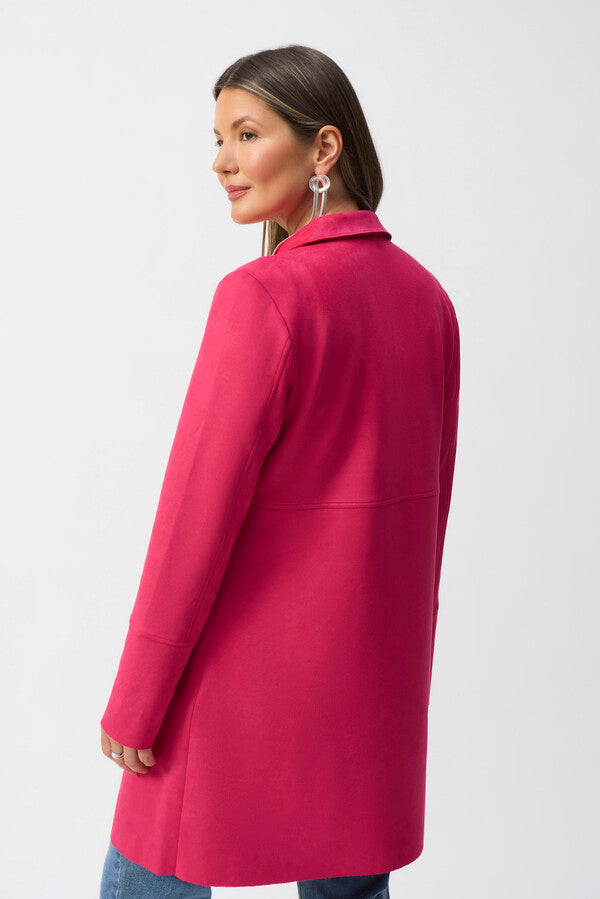 SACO ROSA/BEIGE GAMUZA 251941