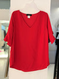 BLUSA ROJA/BLANCA/NEGRA L3795