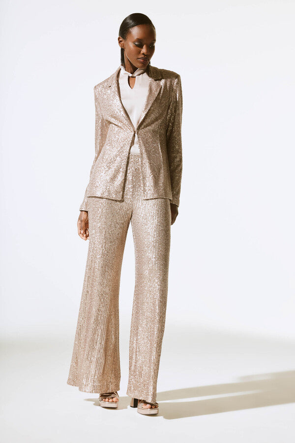 SACO ORO BORDADO LENTEJUELAS 243772