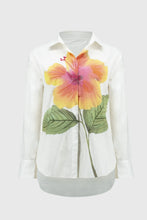 Cargar imagen en el visor de la galería, BLUSA BLANCA FLOR 251938
