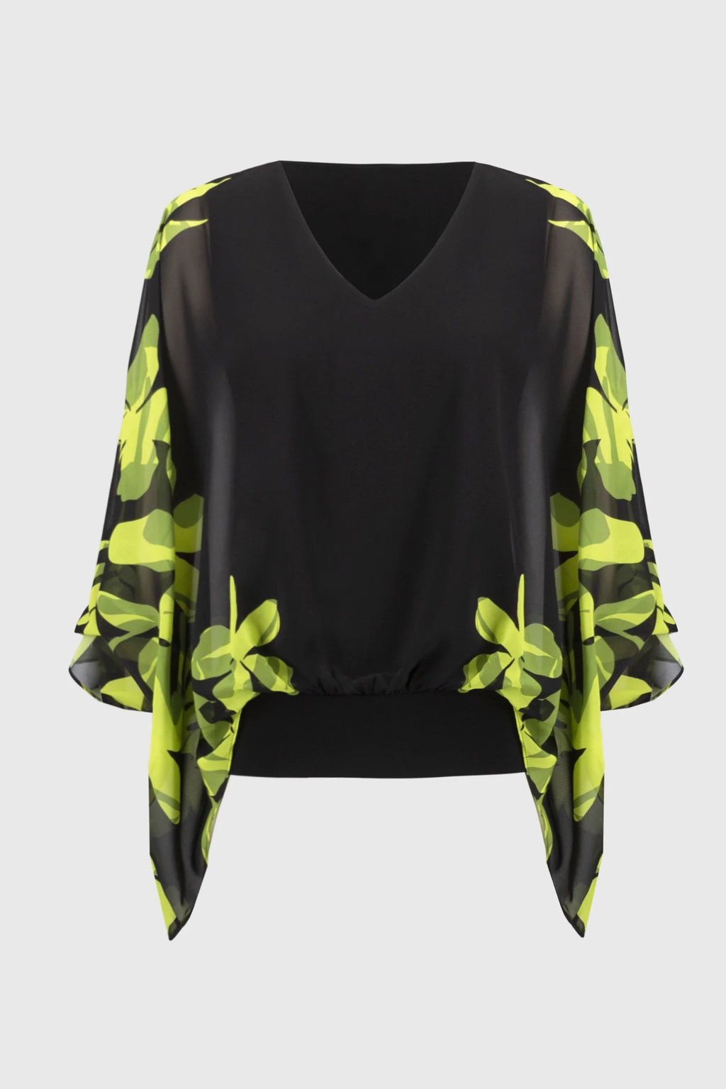 BLUSA NEGRA ESTAMPADA 251147