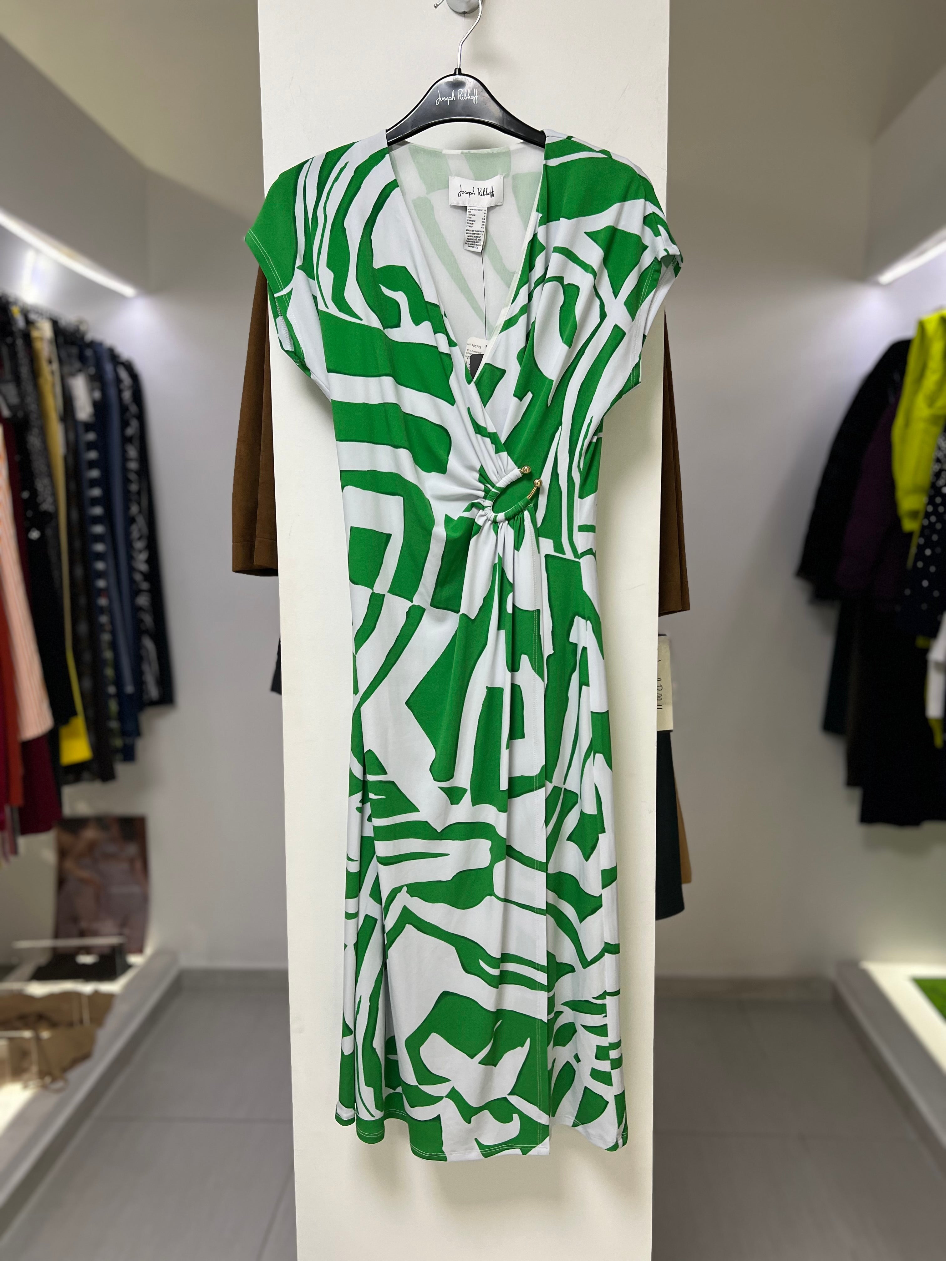 VESTIDO MIDI BLANCO ESTAMPADO 242020