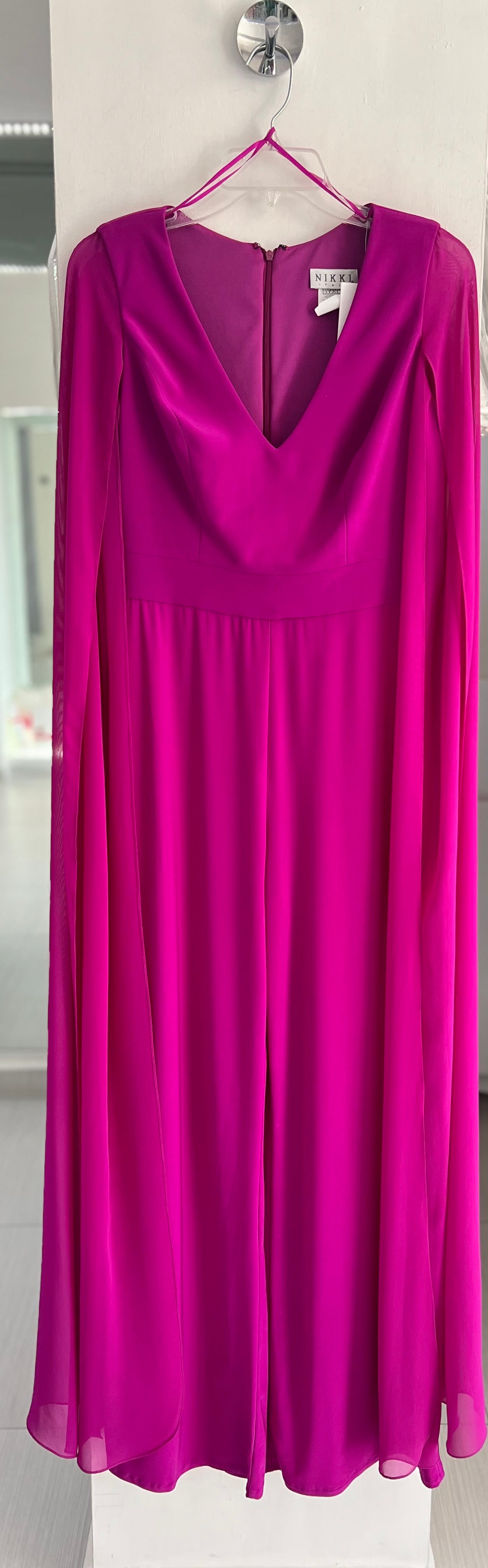 JUMPSUIT GASA NEGRO/MARINO/BUGAMBILIA