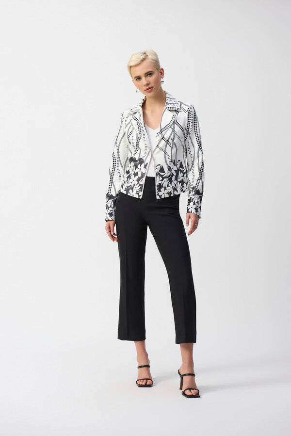 CHAQUETA BLANCA ESTAMPADA 251910