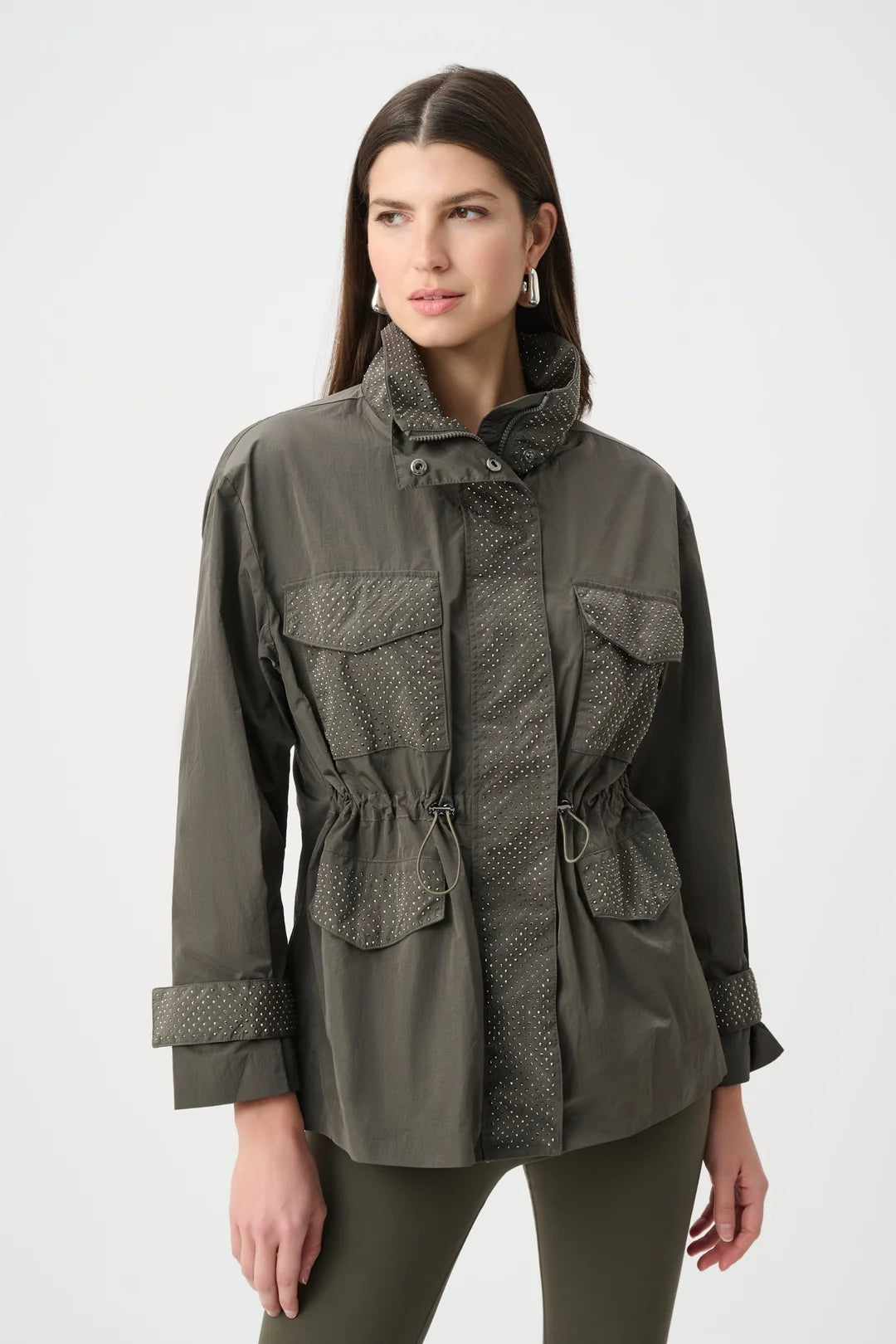 CHAQUETA VERDE OLIVO 263633